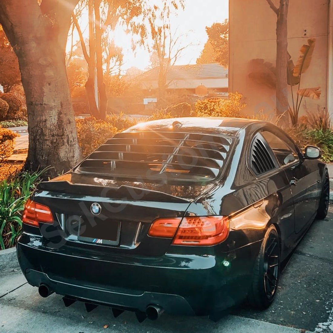 BMW E92 Side Quarter Window Louvers